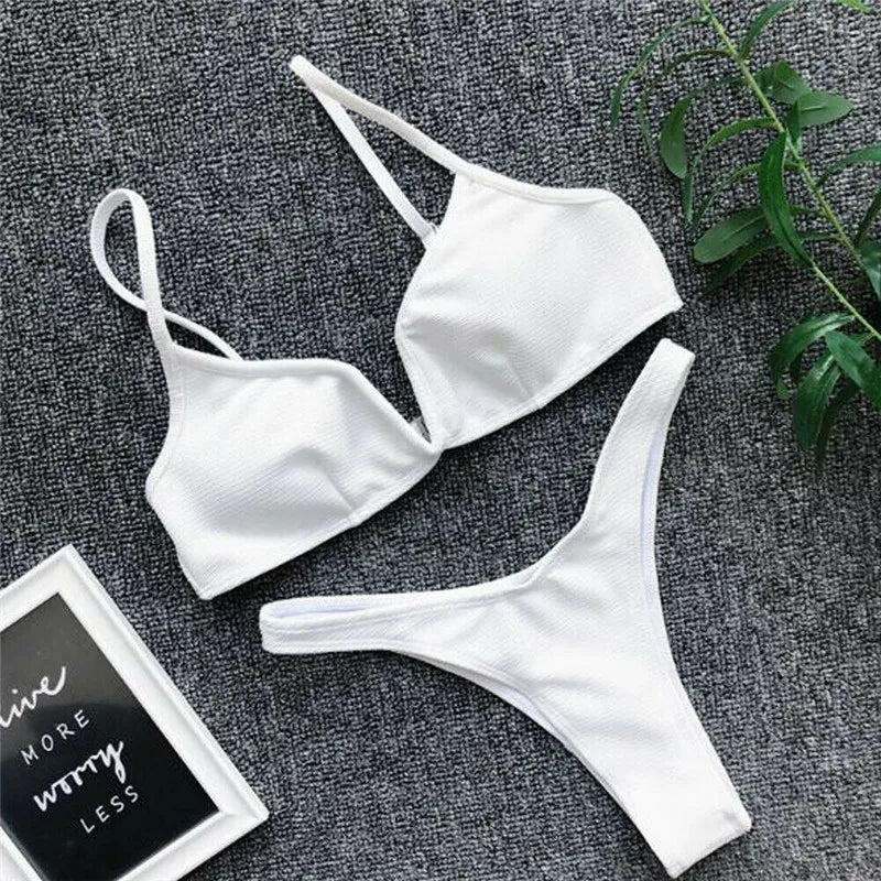 Bikini Femme Bandage Push-Up | Maillot de Bain 2 Pièces