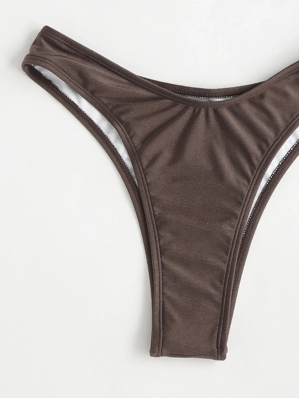 Bikini Taille Haute Femme | Bandeau Push-Up Gainant