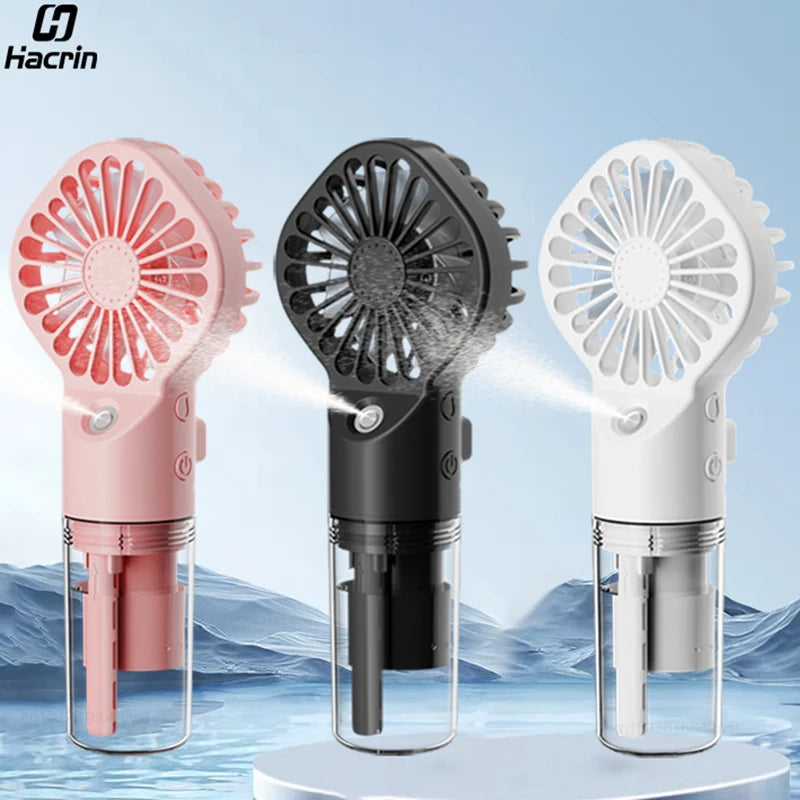 Ventilateur Humidificateur Portable USB — Fraîcheur & Hydratation