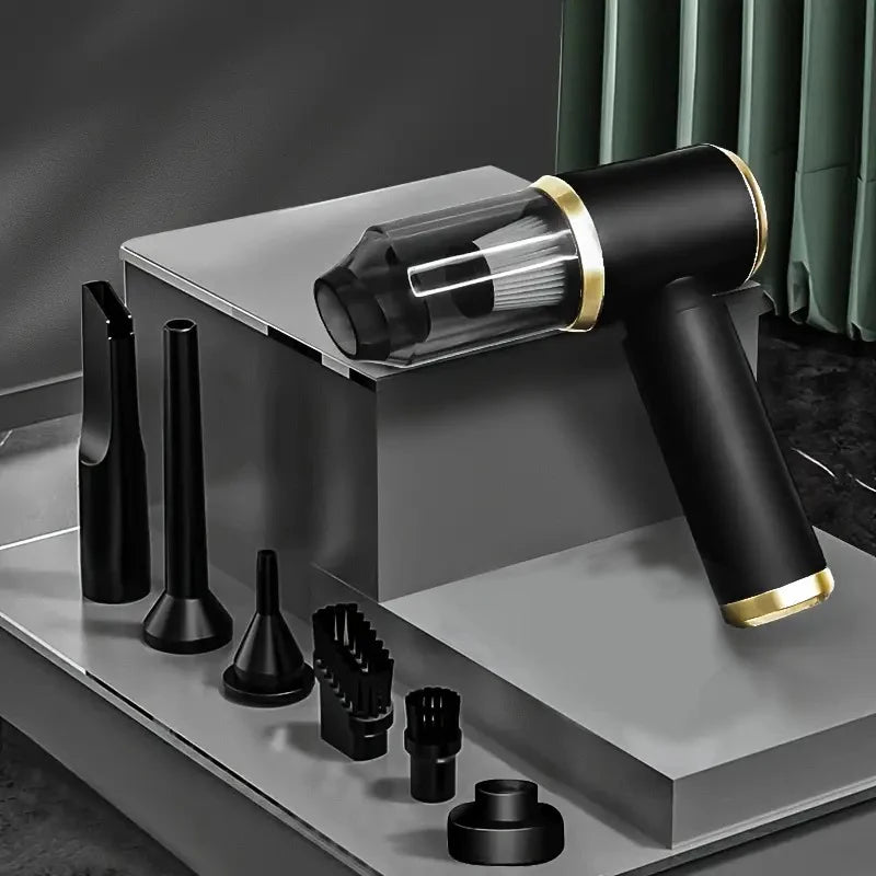 Mini aspirateur portable 3-en-1 sans fil – voiture, bureau et maison