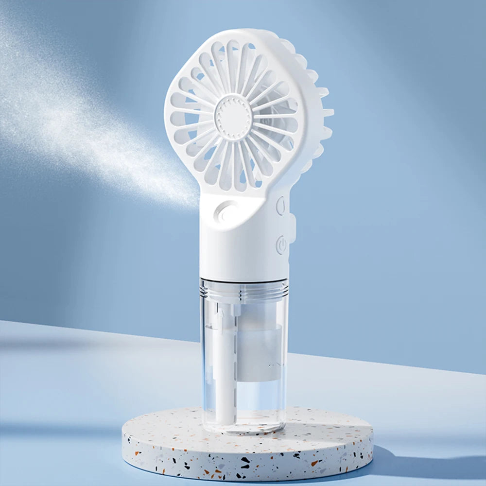 Ventilateur Humidificateur Portable USB — Fraîcheur & Hydratation