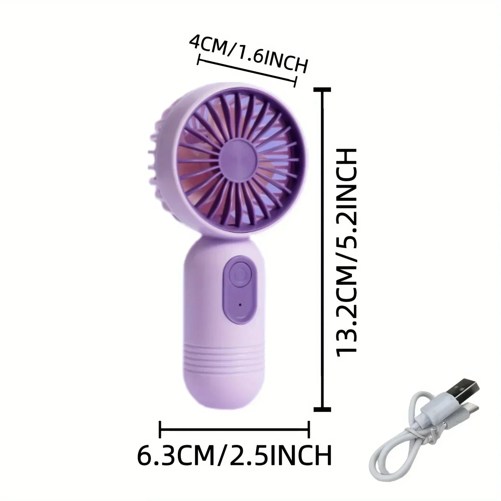Ventilateur USB Compact 3 Vitesses — Silencieux & Efficace