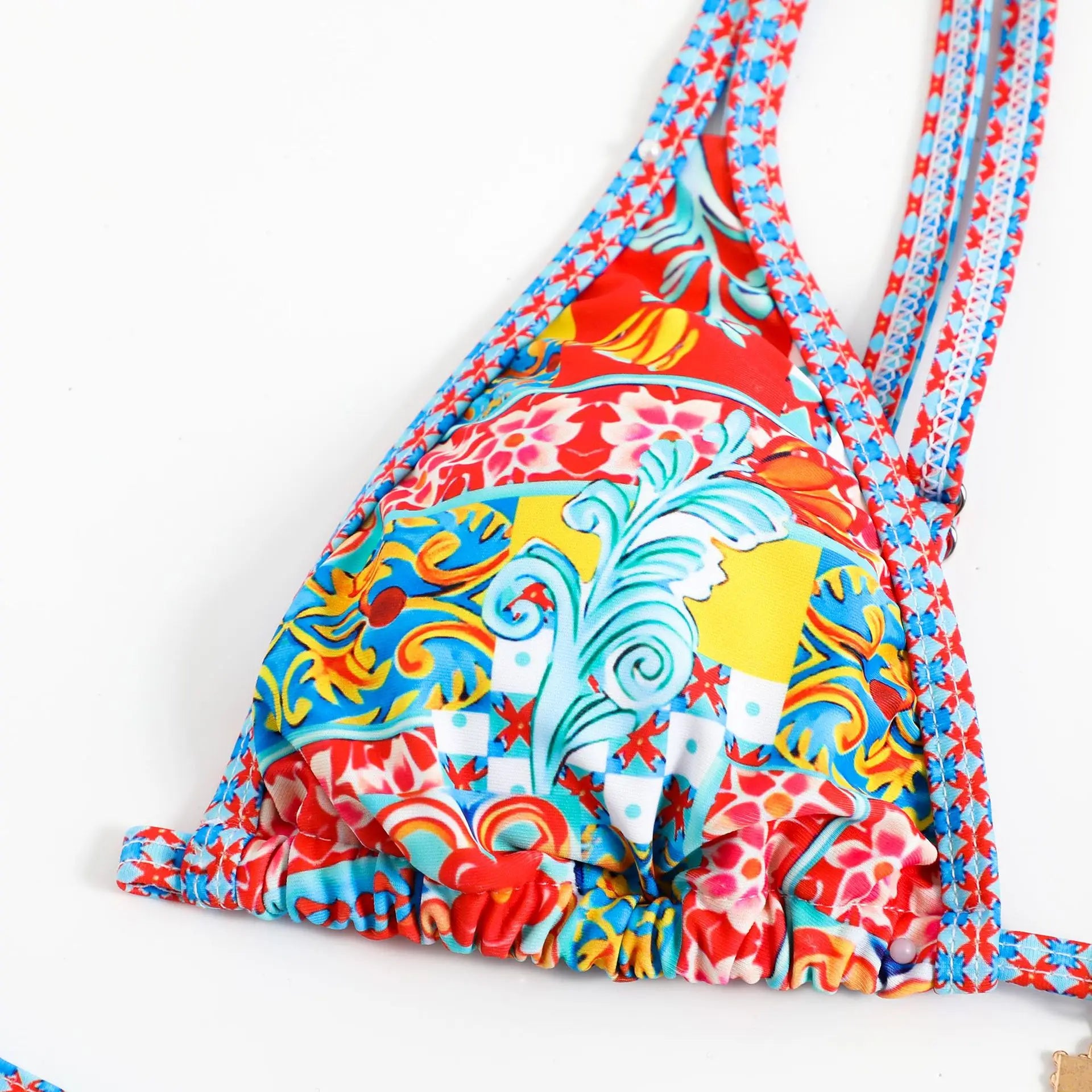 Bikini Imprimé Bohème Femme | 2 Pièces Rembourrage Amovible