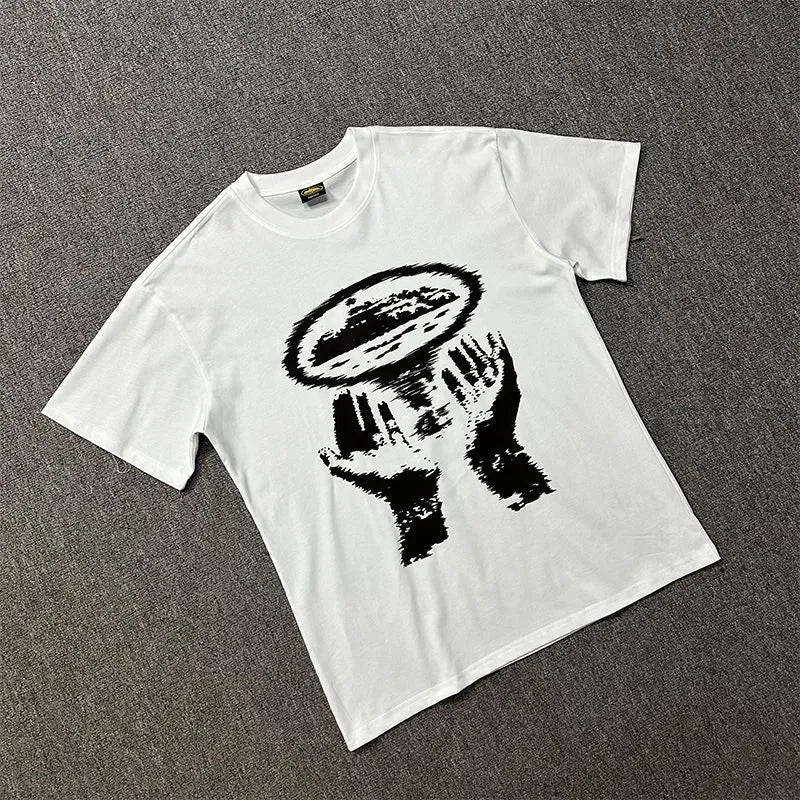 T-shirt Imprimé Oversize Unisexe | Style Streetwear Avant-Garde