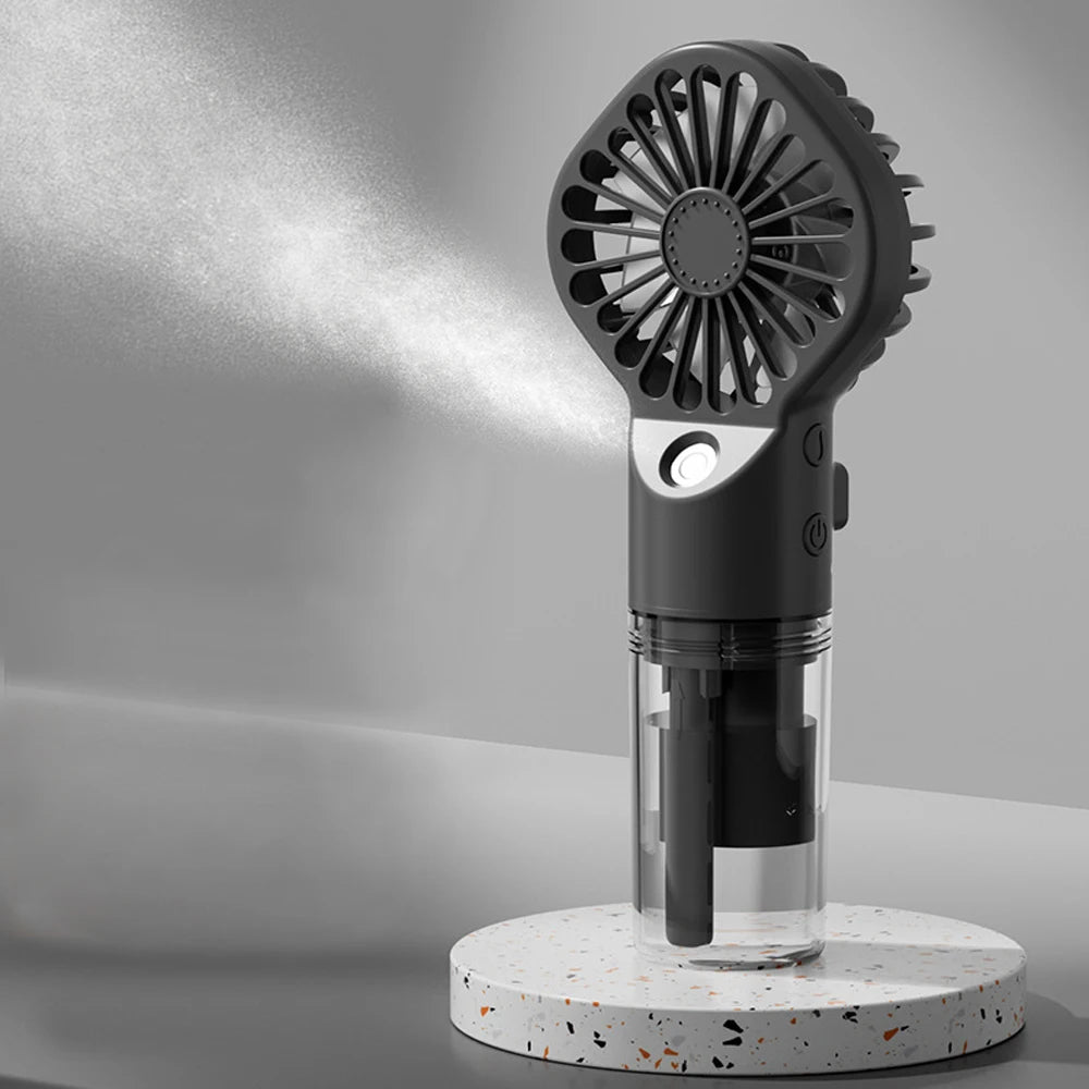 Ventilateur Humidificateur Portable USB — Fraîcheur & Hydratation