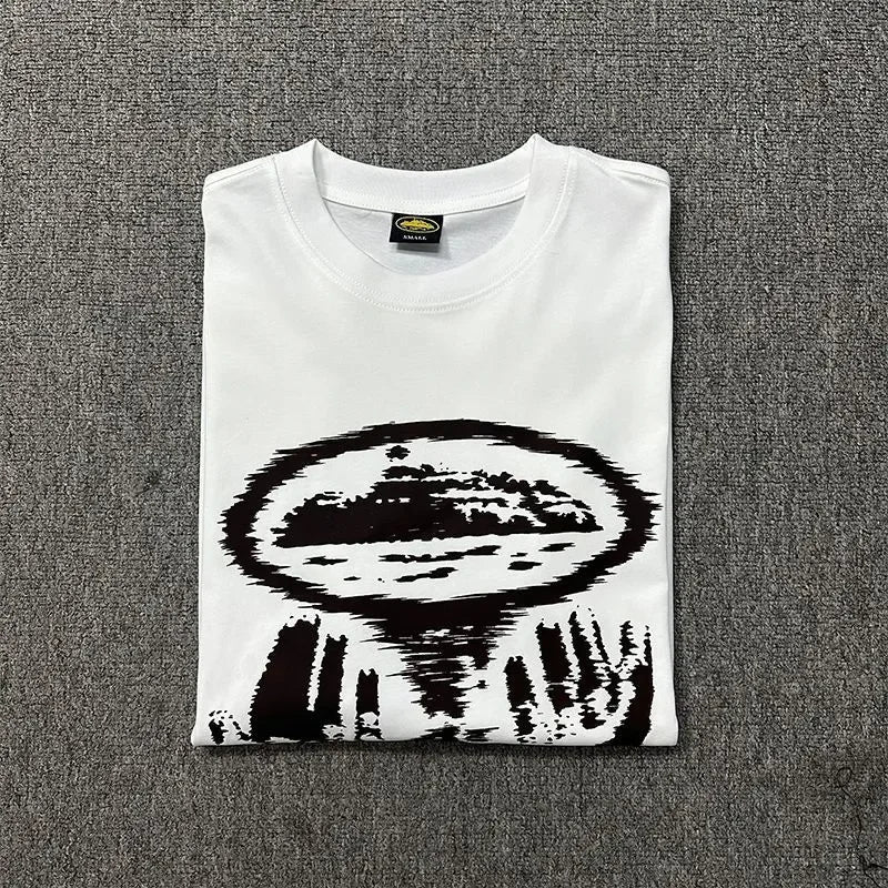 T-shirt Imprimé Oversize Unisexe | Style Streetwear Avant-Garde