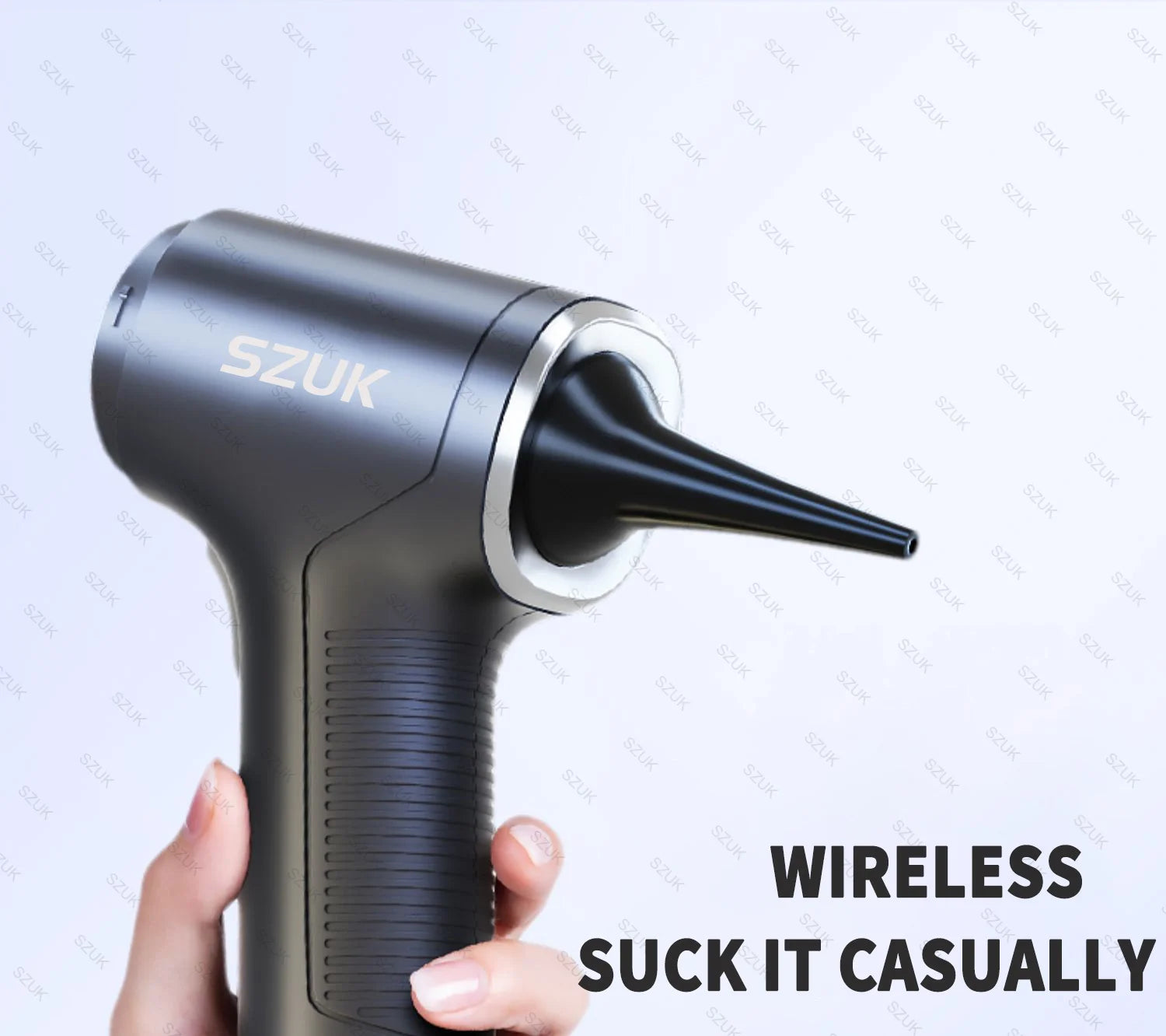 Aspirateur Voiture Sans Fil Portable — Puissant & Léger