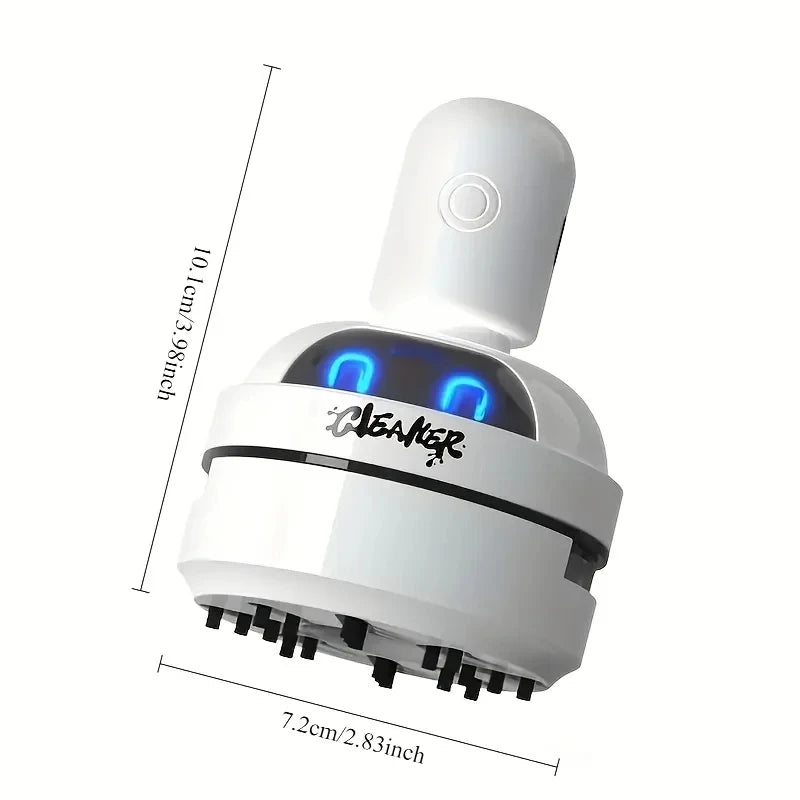 Aspirateur de Bureau USB Mini — Silencieux & Rechargeable