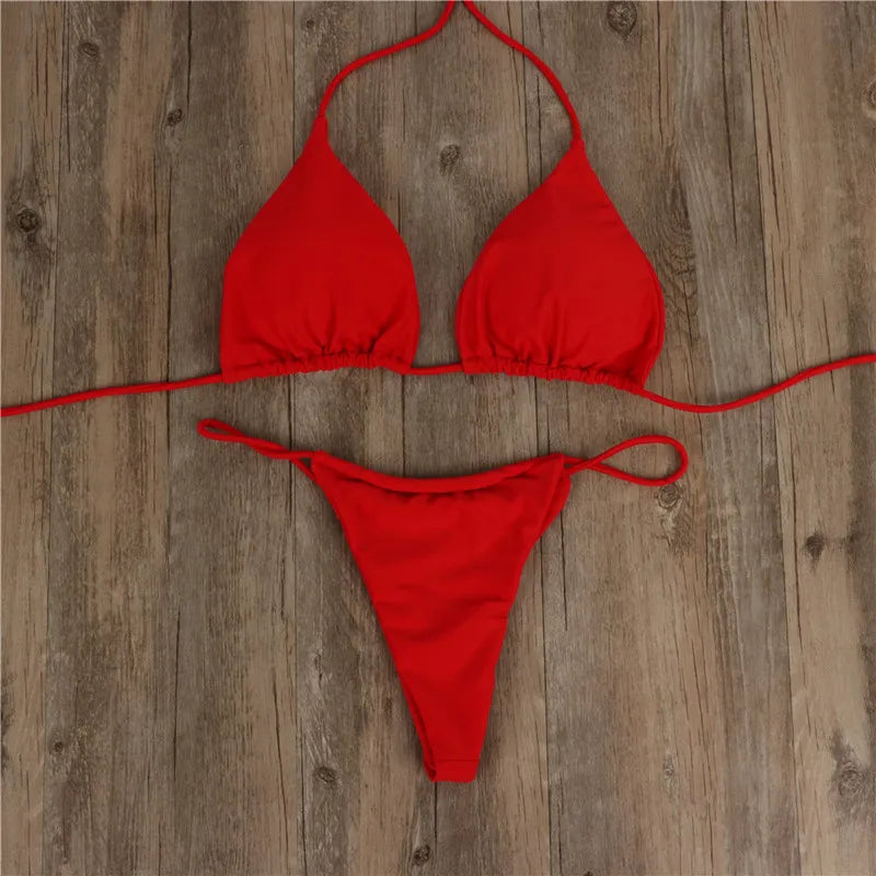 Bikini Bretelles Tressées Femme | Fines Bretelles Toutes Morphologies
