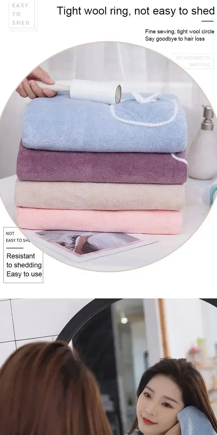 Serviette de Bain Portée Femme | Peignoir Plage & Spa 90x130 cm