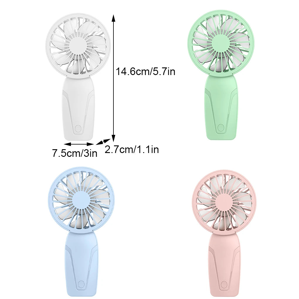 Mini Ventilateur de Poche USB — Fraîcheur Partout