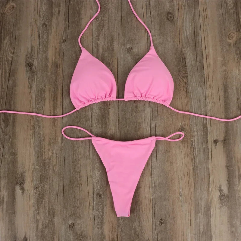 Bikini Bretelles Tressées Femme | Fines Bretelles Toutes Morphologies