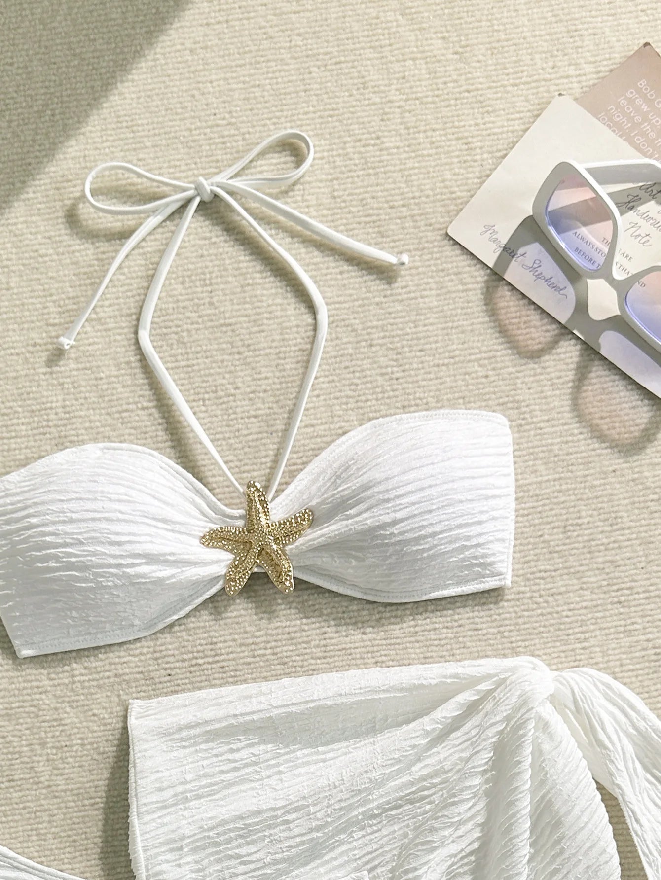 Bikini Bandeau 3 Pièces Femme | Maillot Côtelé Tendance 2026