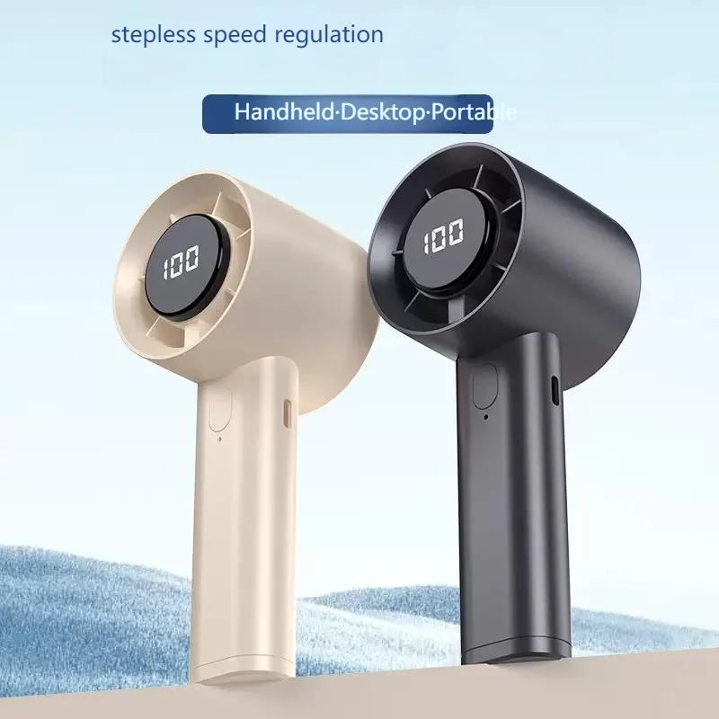 Ventilateur Portable LED Réfrigérant — Fraîcheur & Ambiance