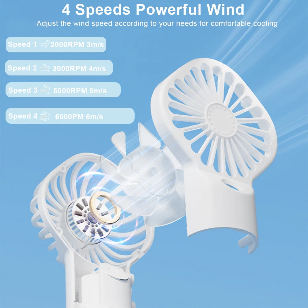 Ventilateur Humidificateur Portable USB — Fraîcheur & Hydratation