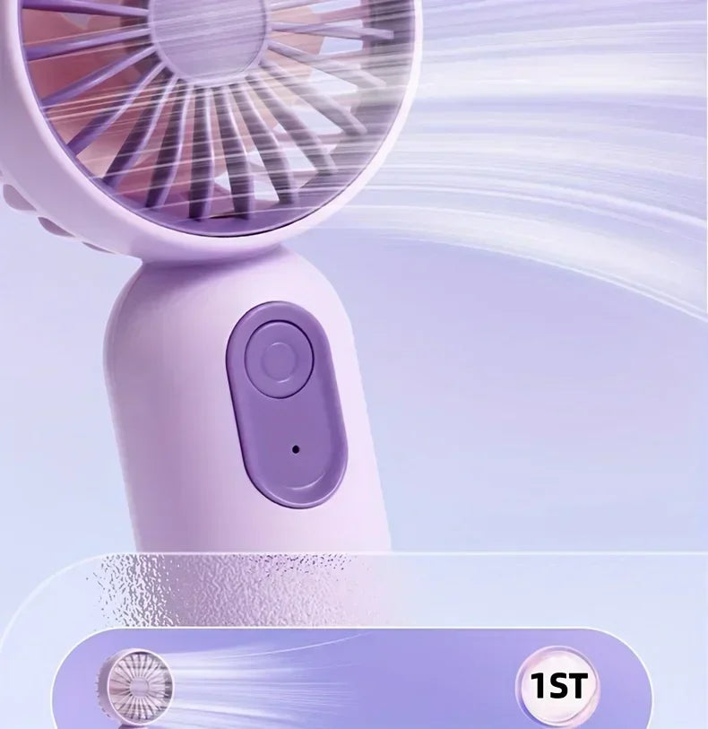 Ventilateur USB Compact 3 Vitesses — Silencieux & Efficace