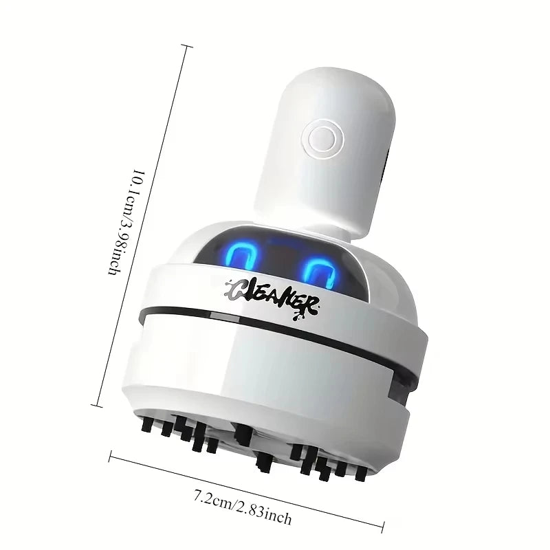Aspirateur de Bureau USB Mini — Silencieux & Rechargeable